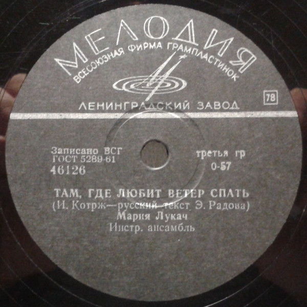 Мария Лукач – Не ищите виноватых / Там, где любит ветер спать