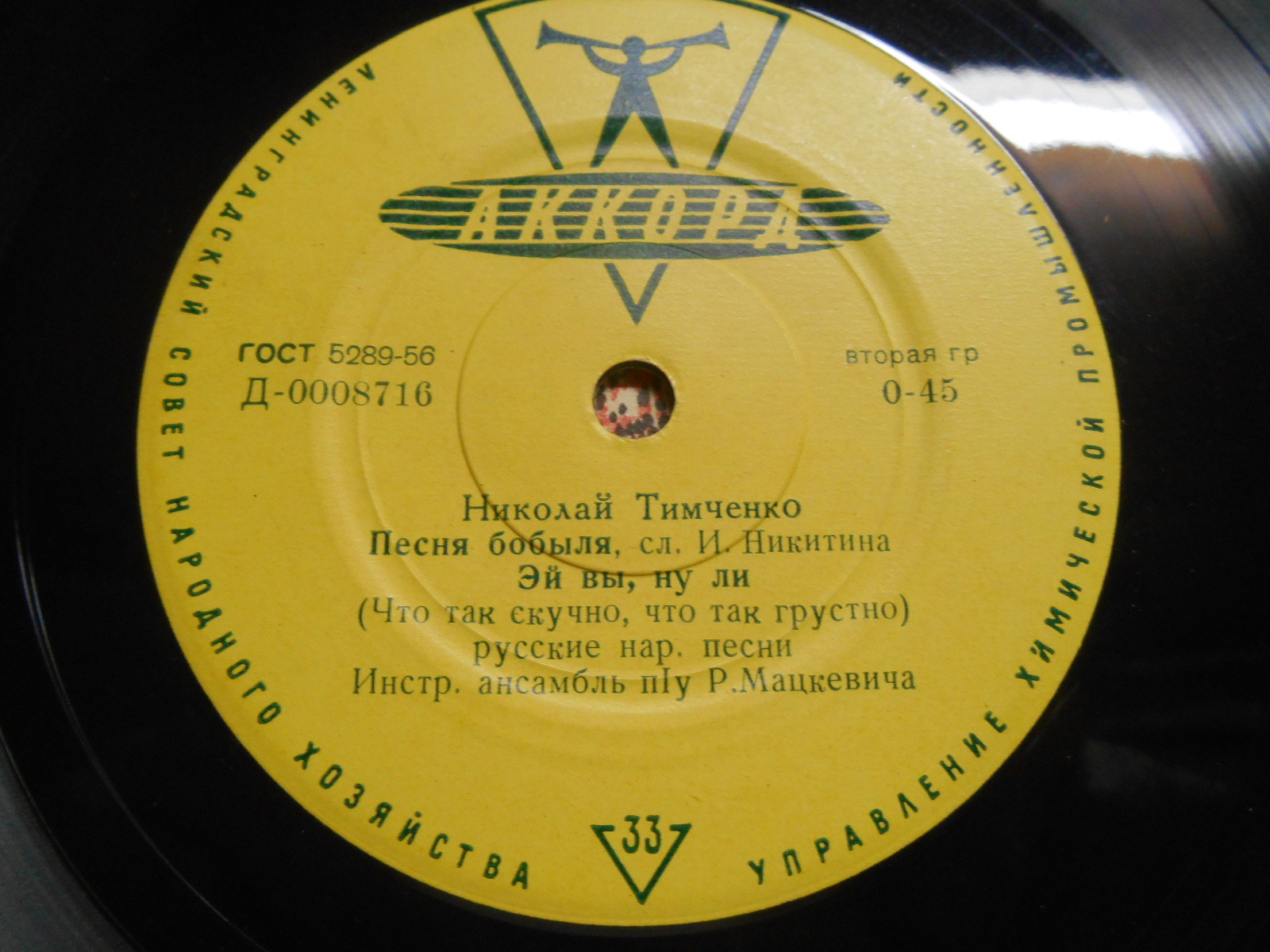 Николай Тимченко. Русские народные песни