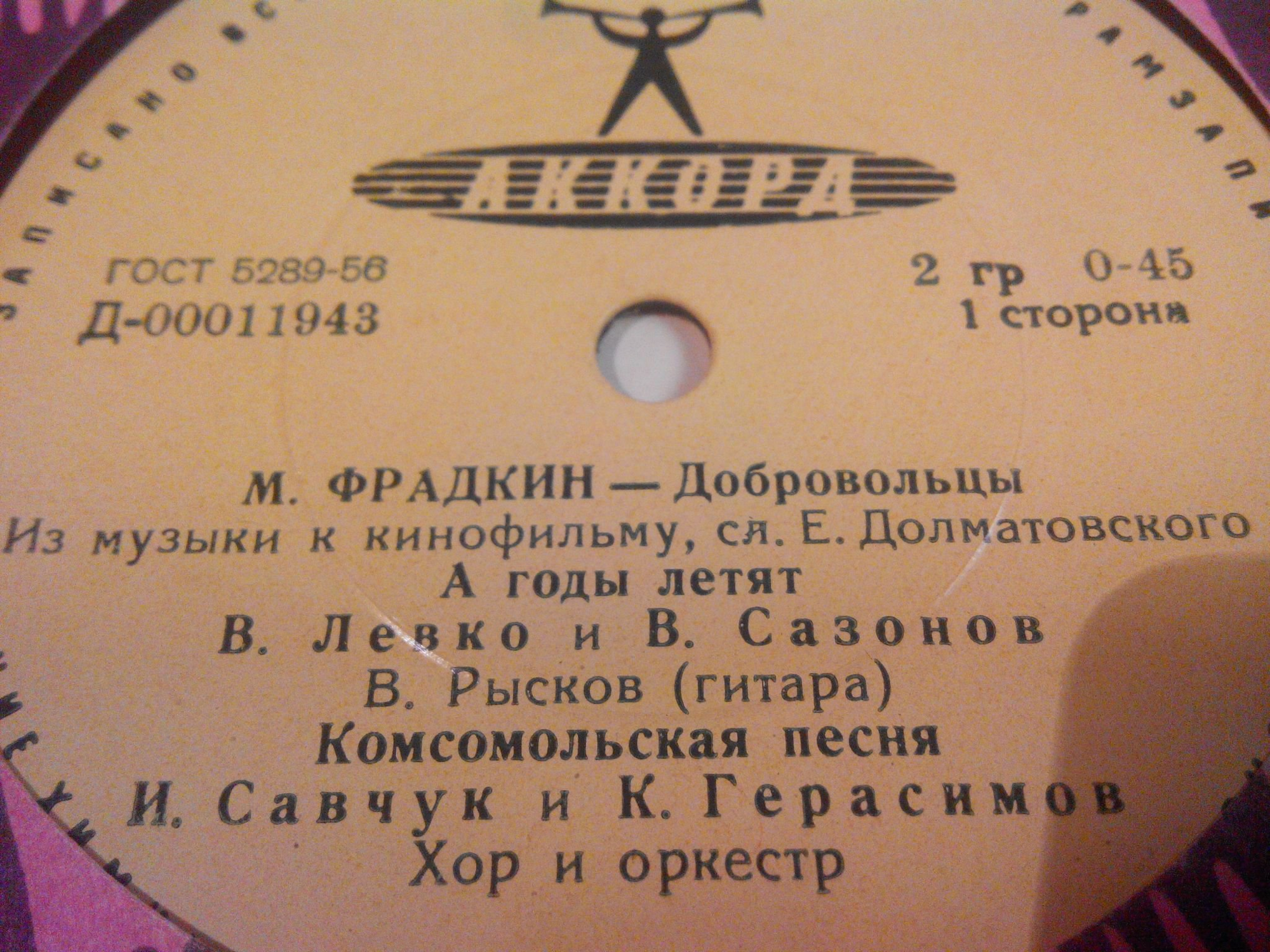 Песни из кинофильмов