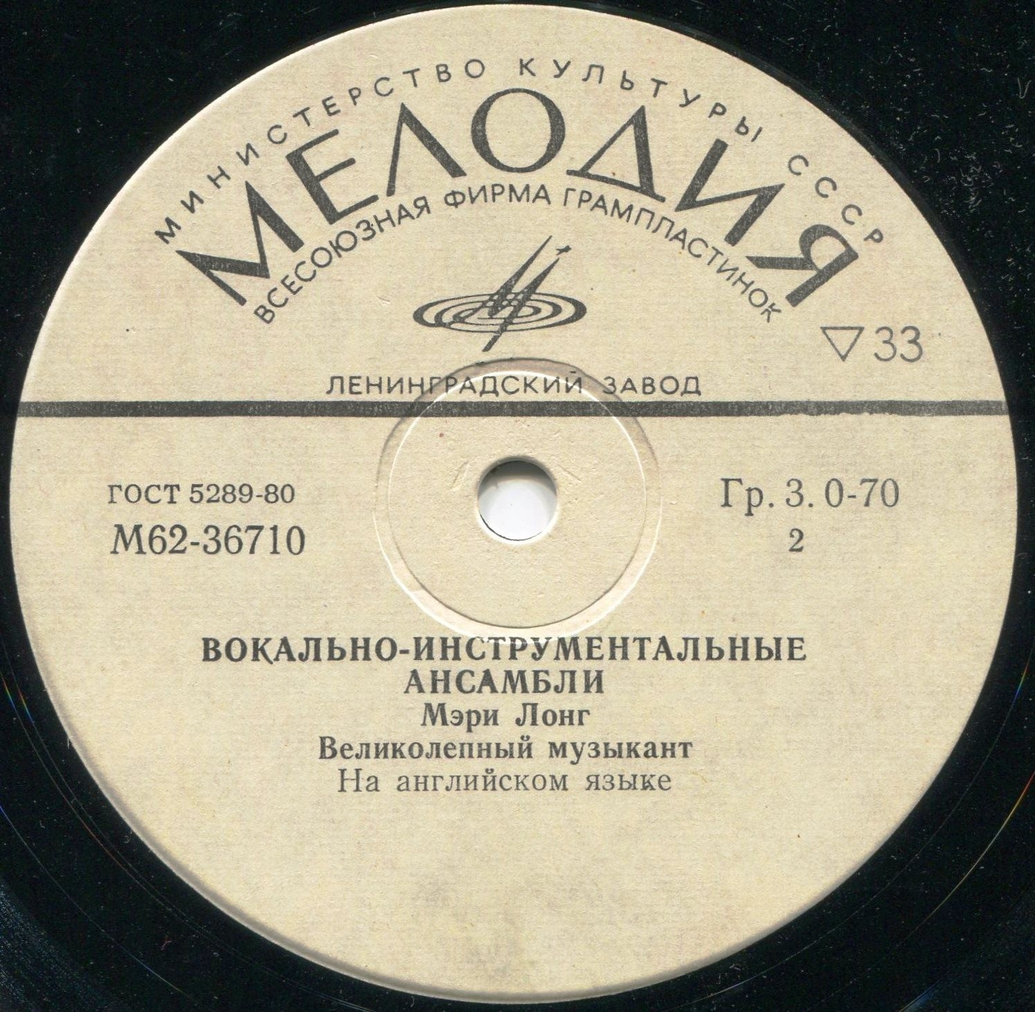 Вокально-инструментальные ансамбли