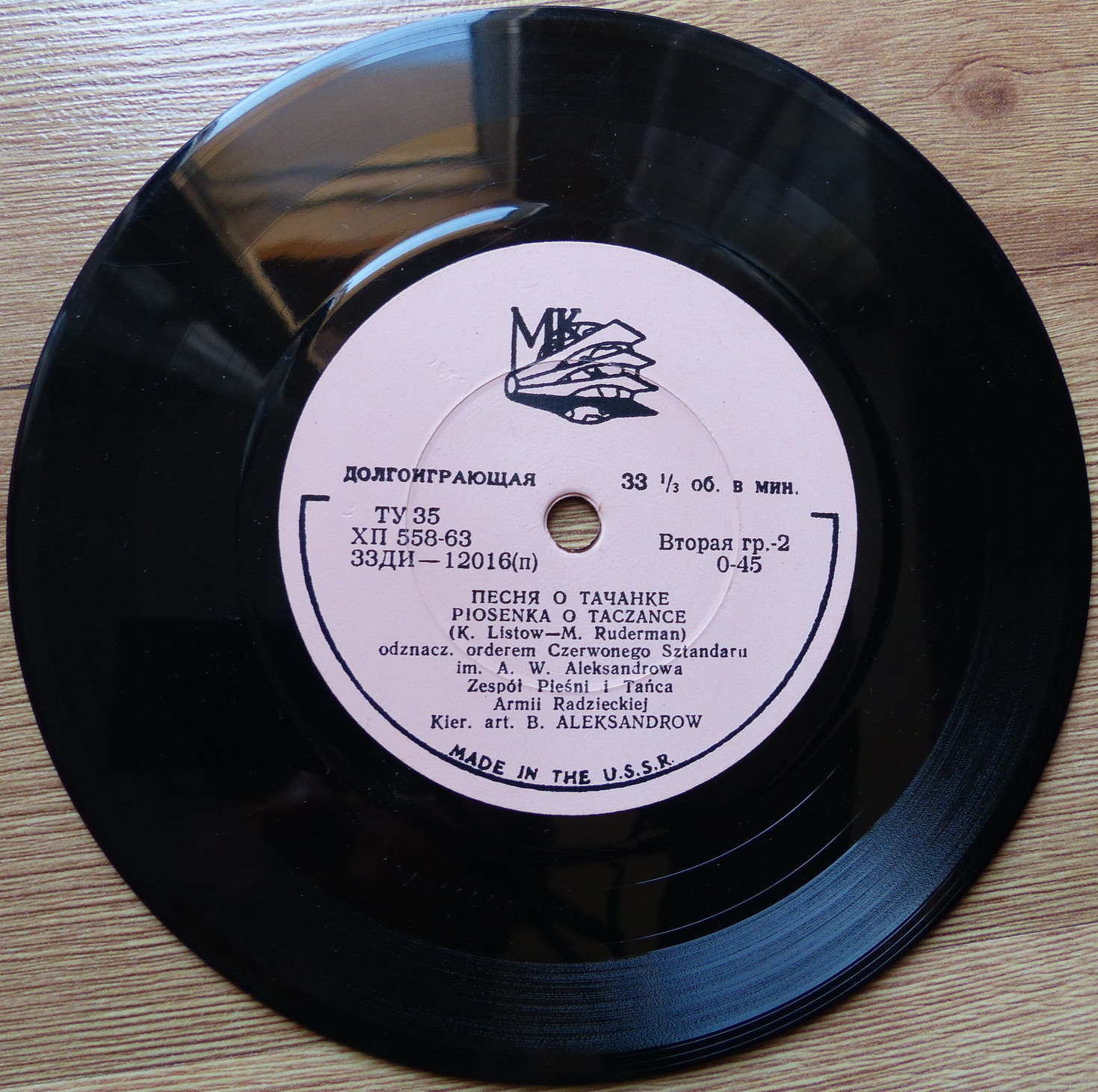 Краснознаменный ансамбль — В добрый час / Песня о тачанке