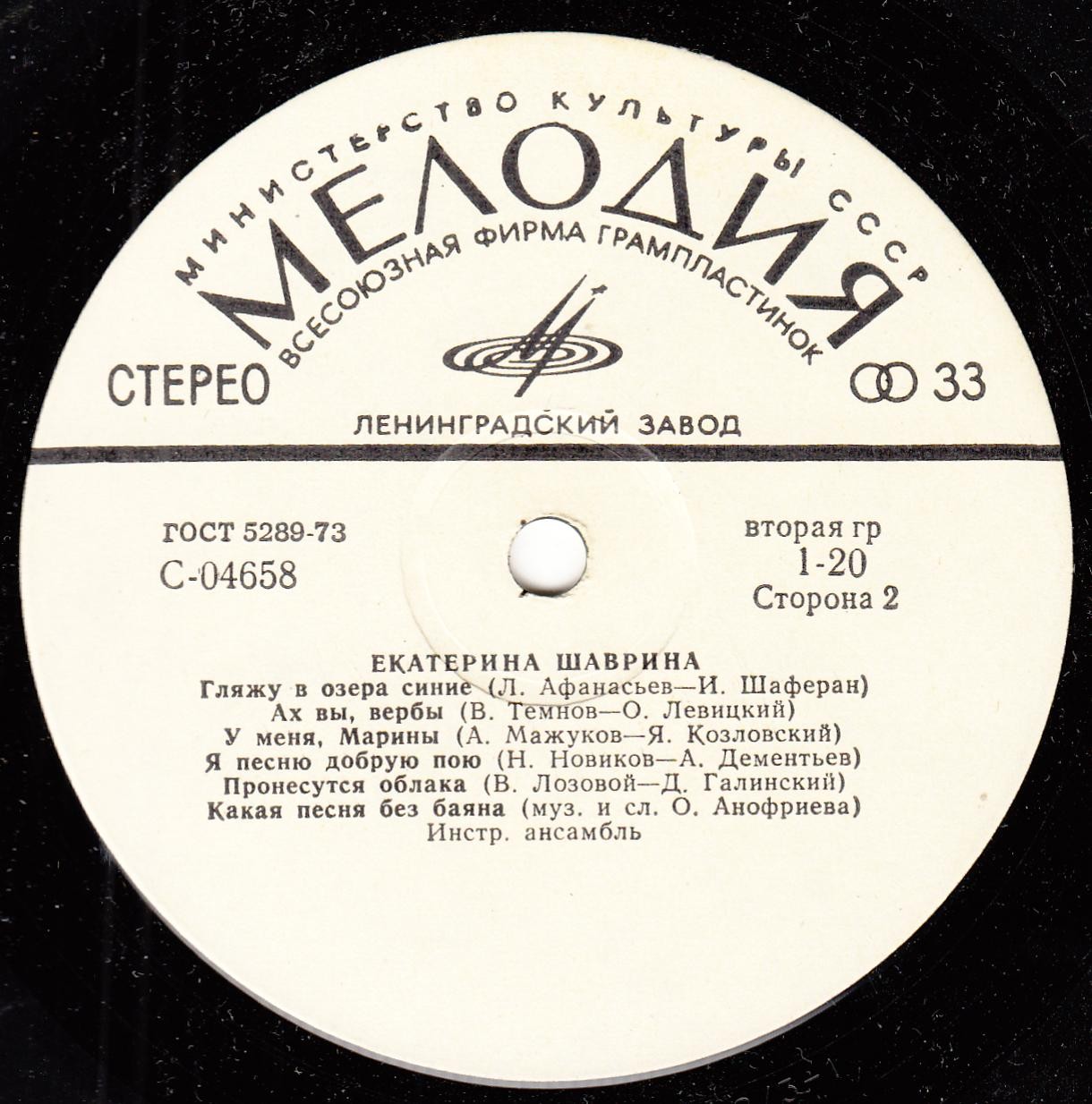 Екатерина Шаврина