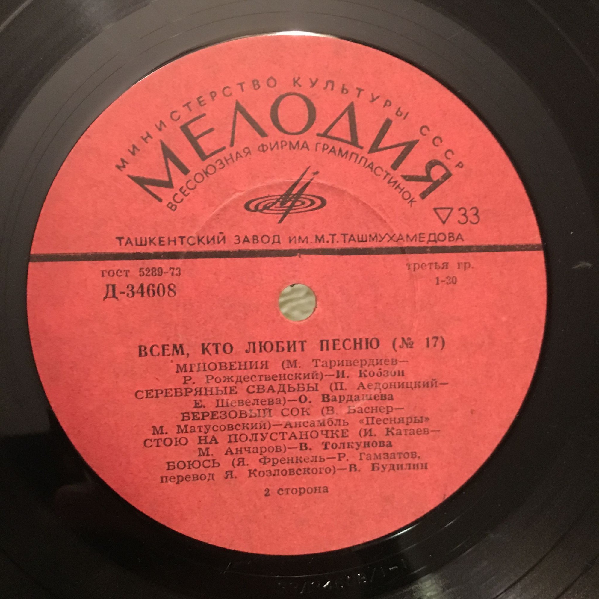 Всем, кто любит песню (№ 17)