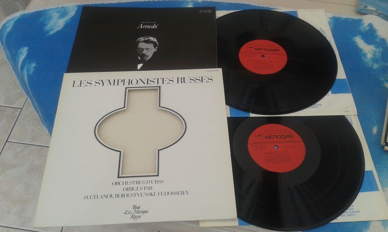 Les Symphonistes Russes. Arenski. Symphonies 1 & 2 (Le Chant Du Monde ‎LDX 78026, 2LP)
