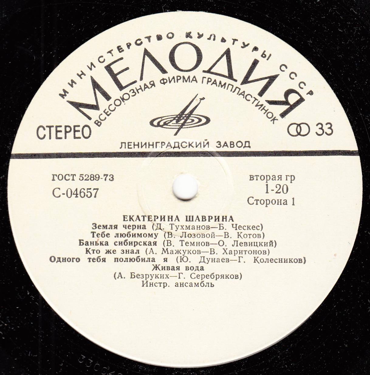 Екатерина Шаврина