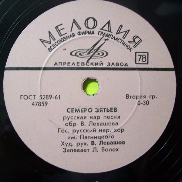 Гос. русский нар. хор им. Пятницкого