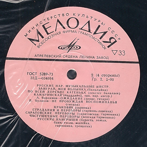 РУССКИЕ НАРОДНЫЕ МУЗЫКАЛЬНЫЕ ИНСТРУМЕНТЫ