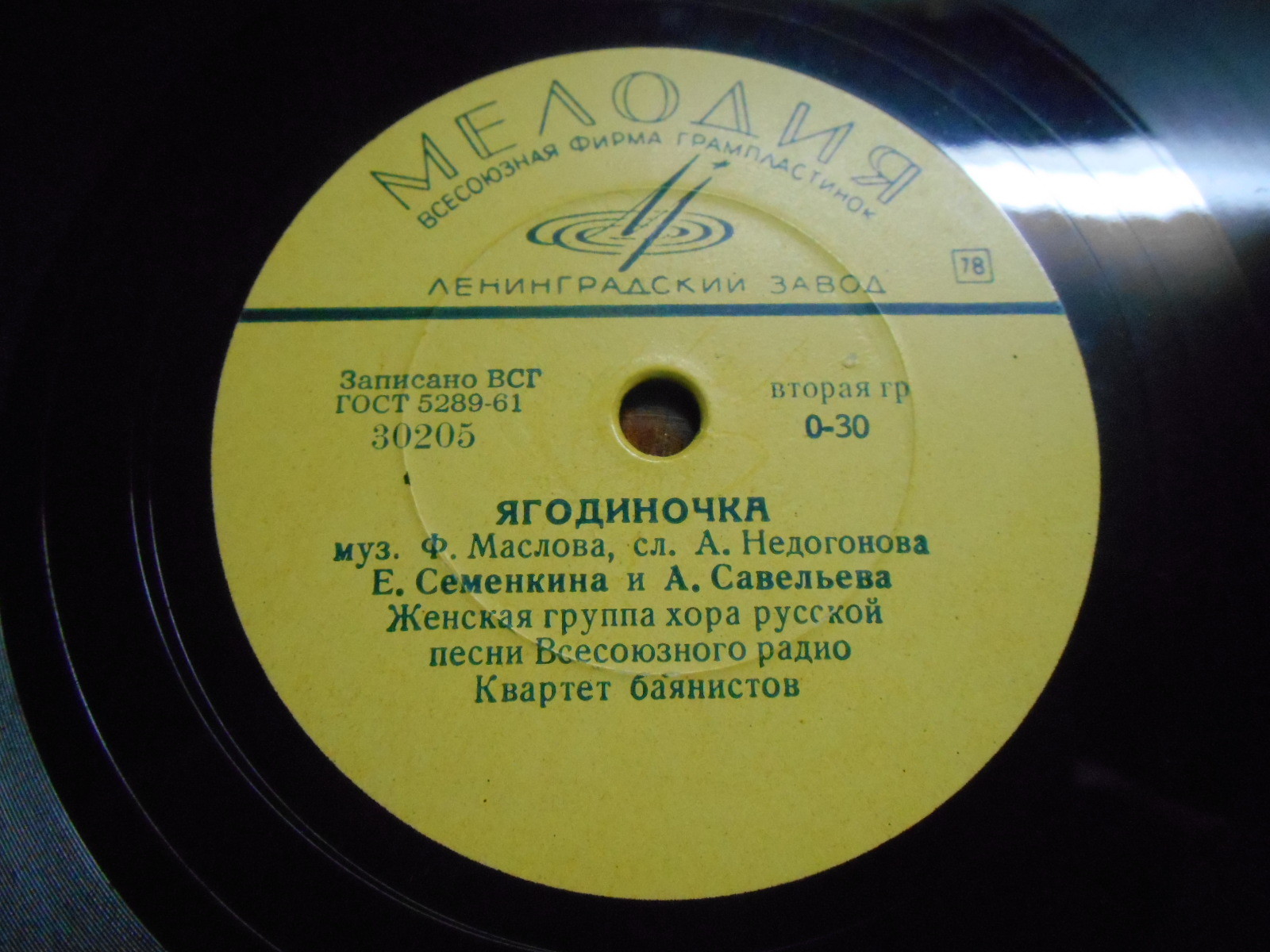 Огней так много золотых // Ягодиночка