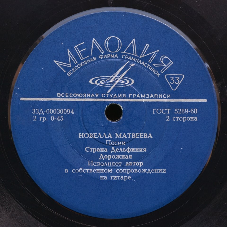 Новелла МАТВЕЕВА. Песни