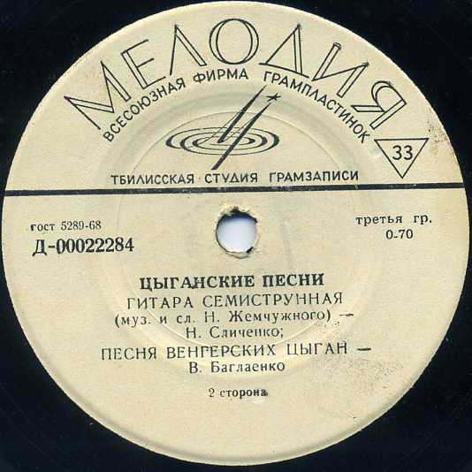 Цыганские песни