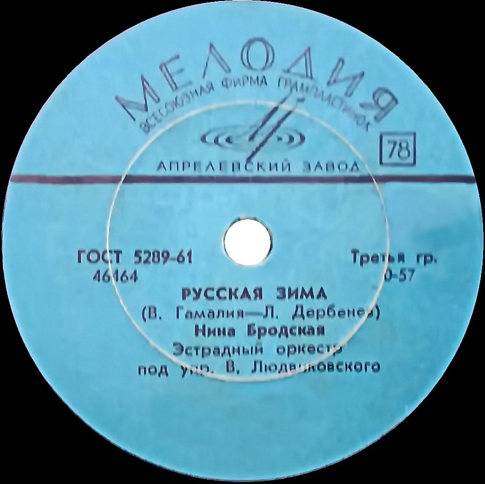Нина Бродская - Как тебя зовут / Русская зима