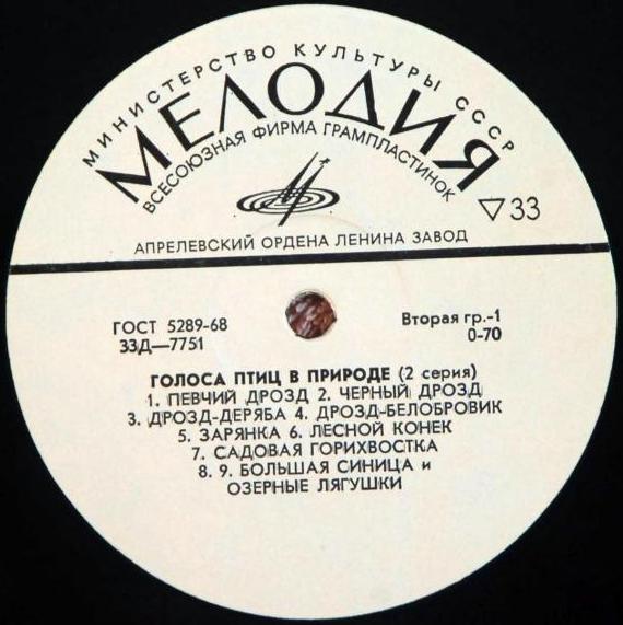 ГОЛОСА ПТИЦ В ПРИРОДЕ (2 серия)