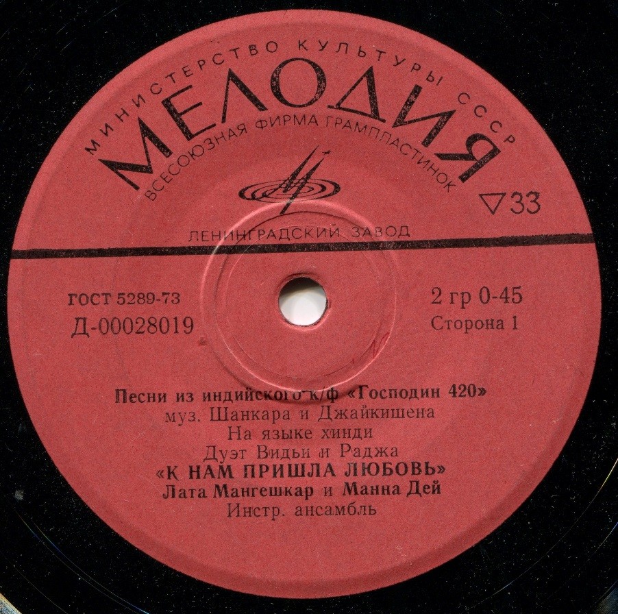 Песни из индийского к/ф "Господин 420"