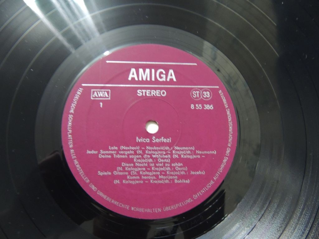 Ivica Šerfezi  / Ивица Шерфези [по заказу немецкой фирмы AMIGA, 8 55 386]