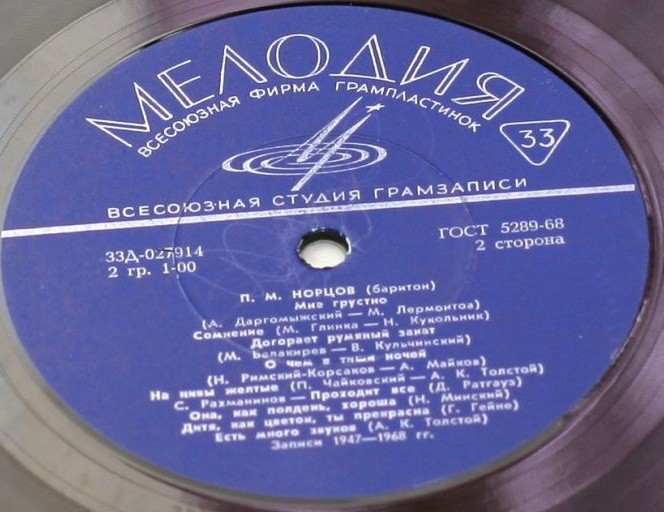 Пантелеймон НОРЦОВ (баритон)