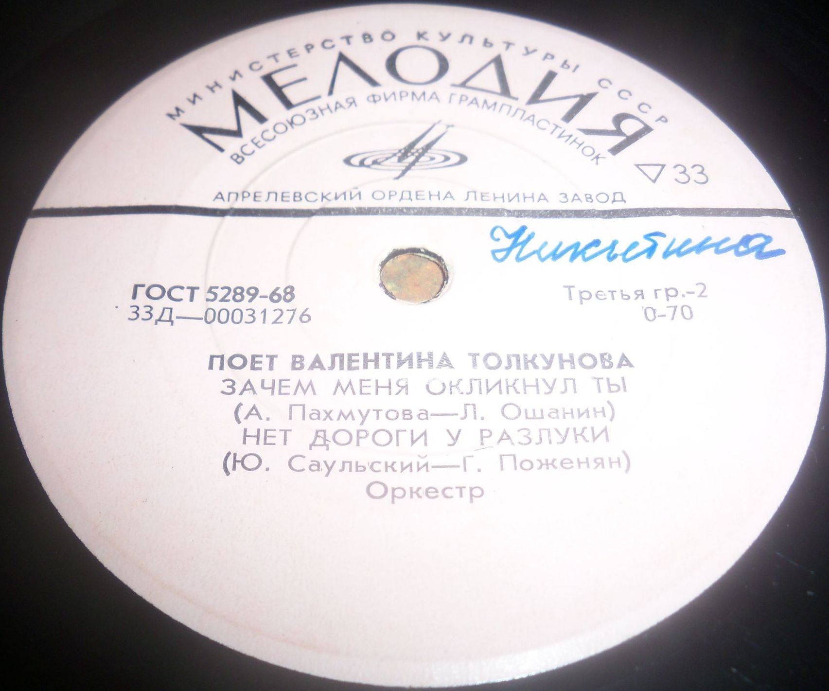 Ирина Бржевская / Валентина Толкунова