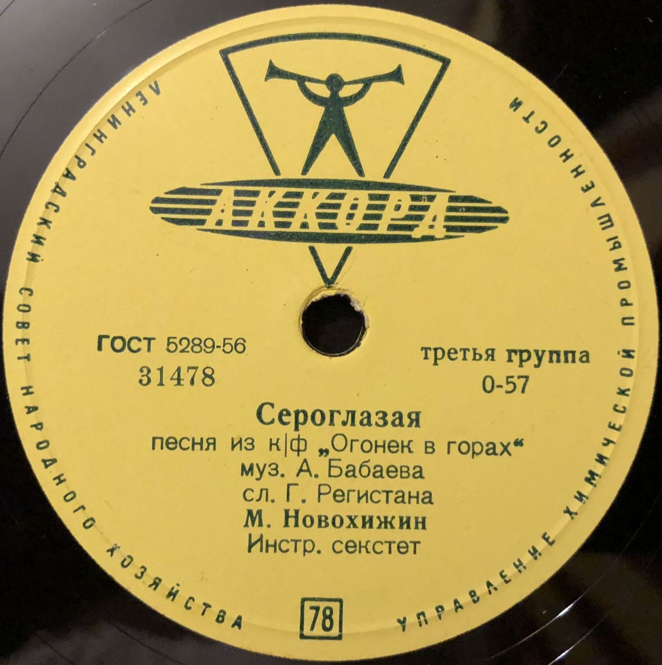 Михаил Новохижин — Сероглазая / Огонек