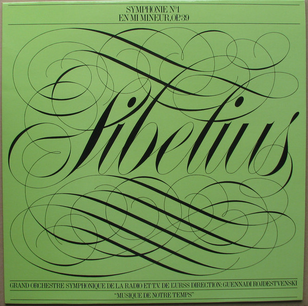 Sibelius. Les 7 Symphonies (Le Chant Du Monde ‎LDX 78013/17, 5LP)
