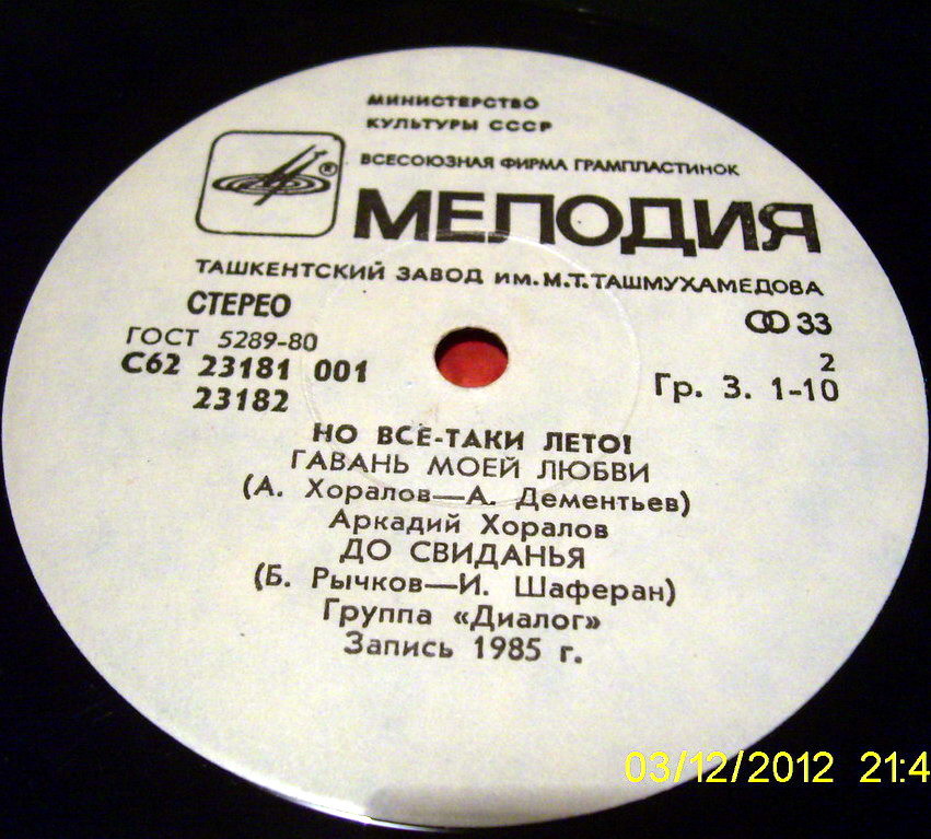 Но всё-таки лето! Песни в танцевальных ритмах