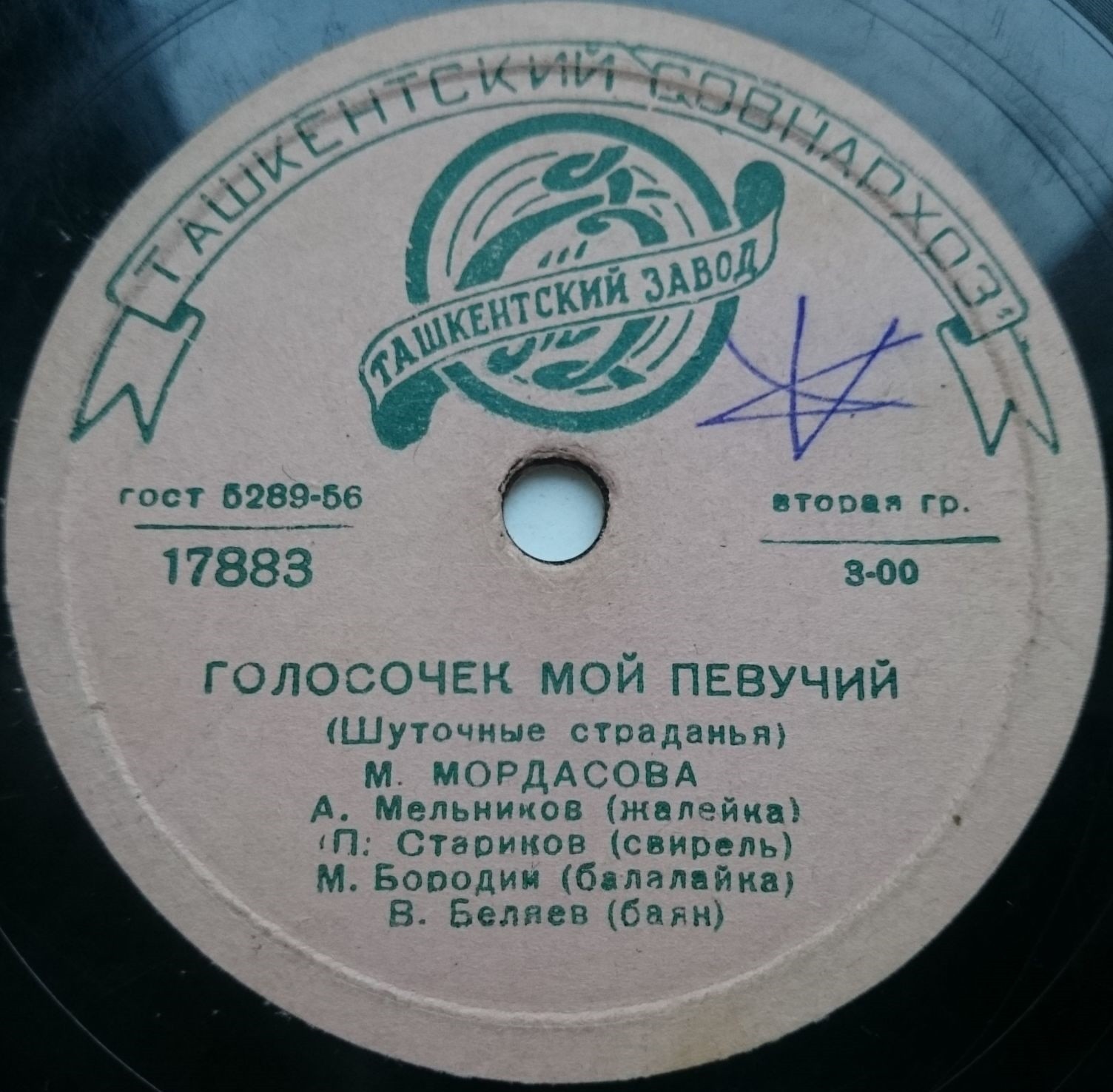 Здравствуй, милая, хорошая моя / Голосочек мой певучий