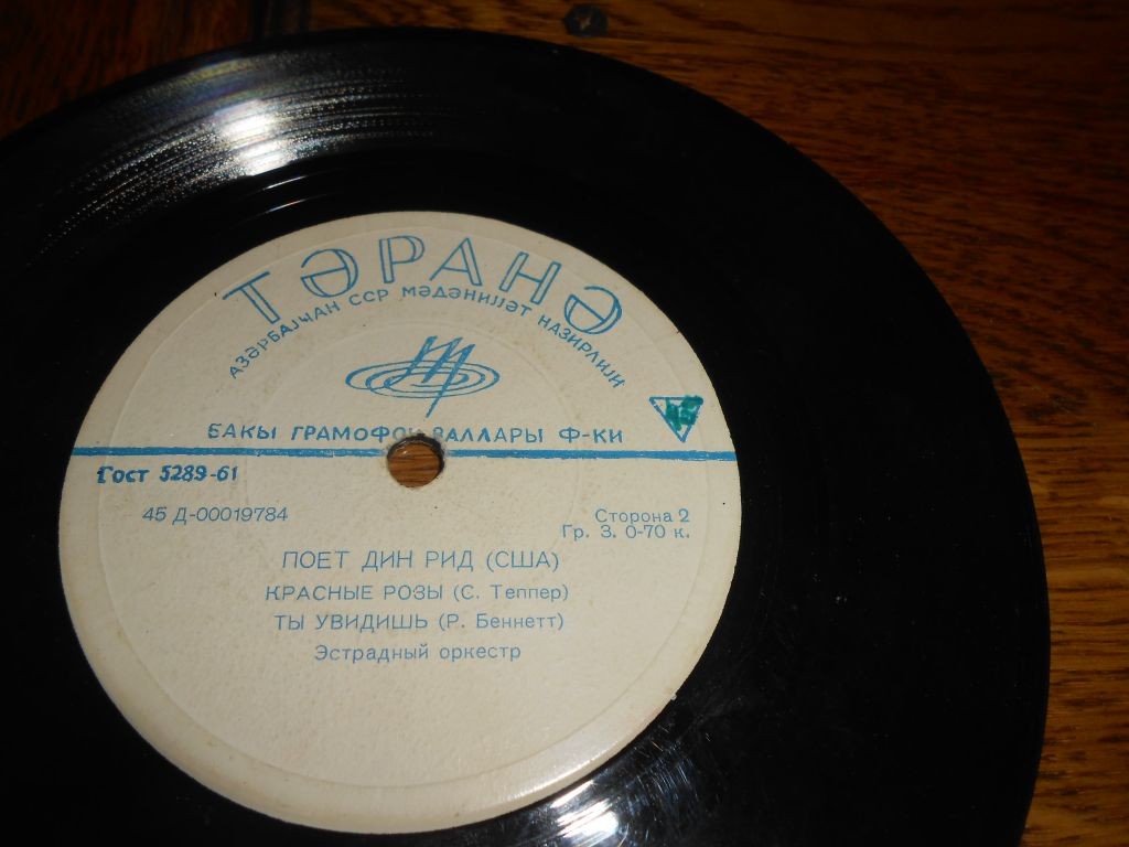 Поет Дин Рид (США)