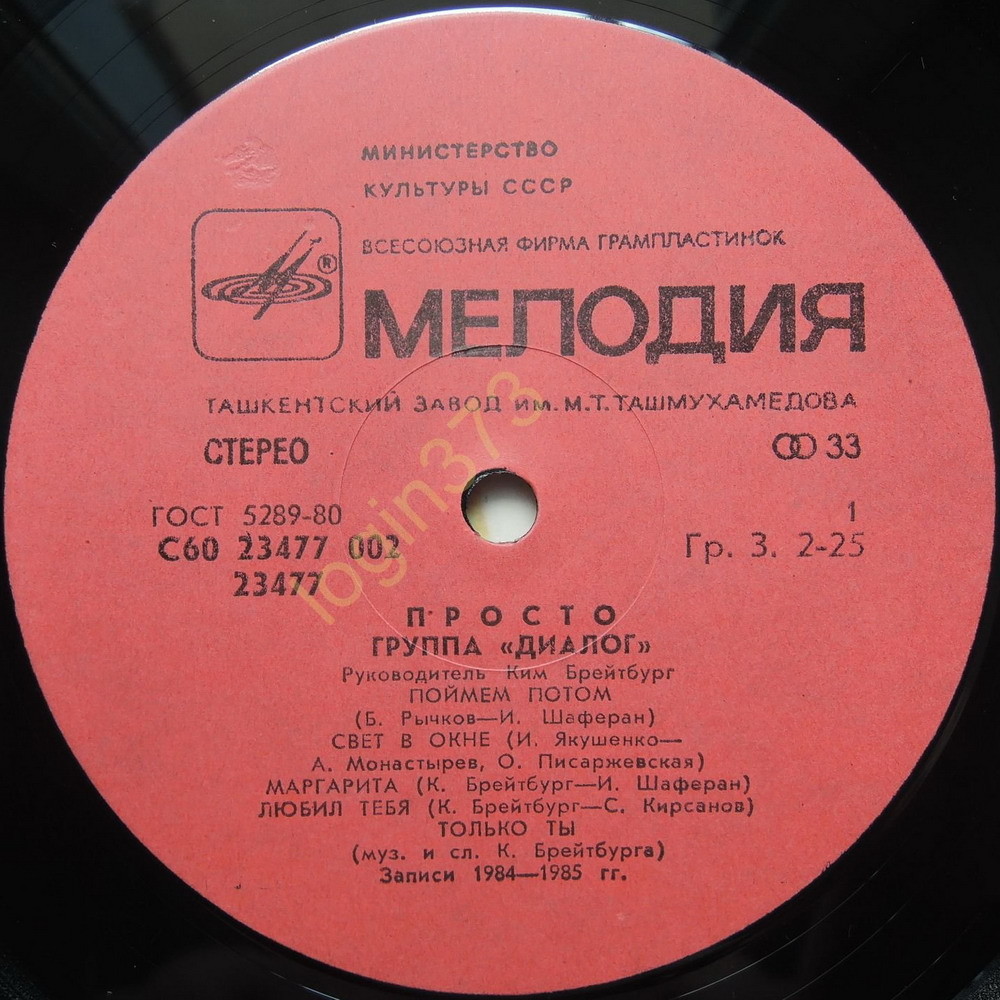 Группа «Диалог» — Просто