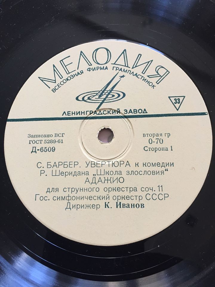 Музыка американских композиторов (Дж. Гершвин, С. Барбер)