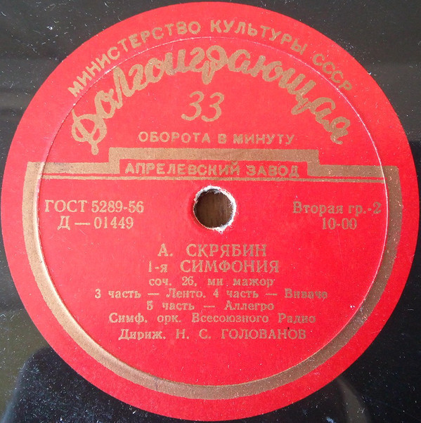 А. Скрябин, С. Рахманинов