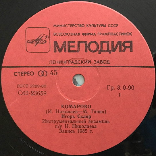 По вашим письмам. Игорь Скляр / Валерий Леонтьев