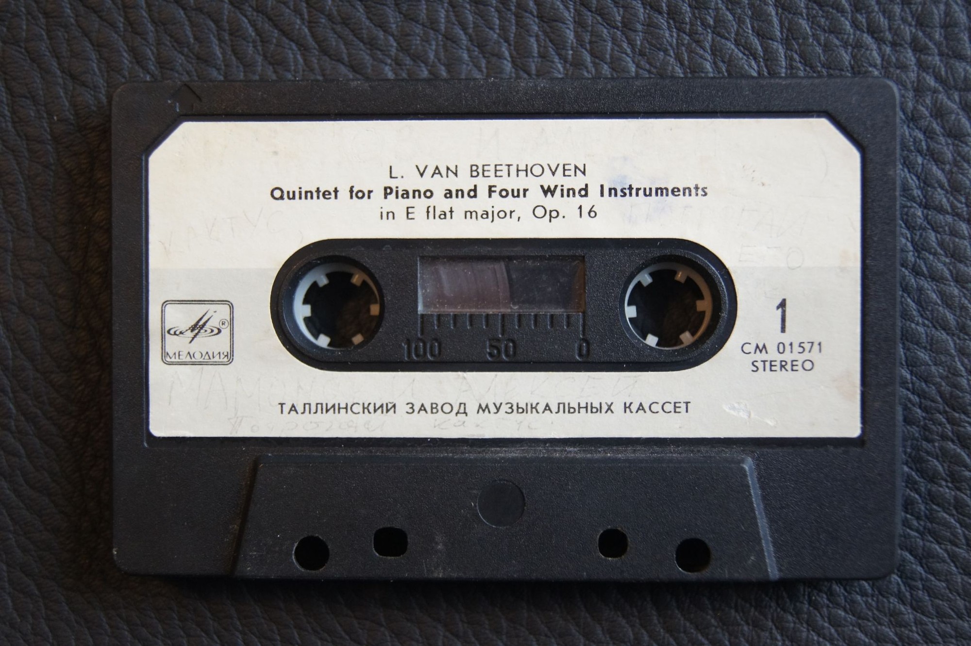L. van Beethoven. W. A. Mozart. Piano Quintets