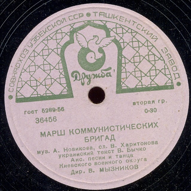 Ансамбль песни и танца Киевского военного округа, худ. рук. В. Мызников