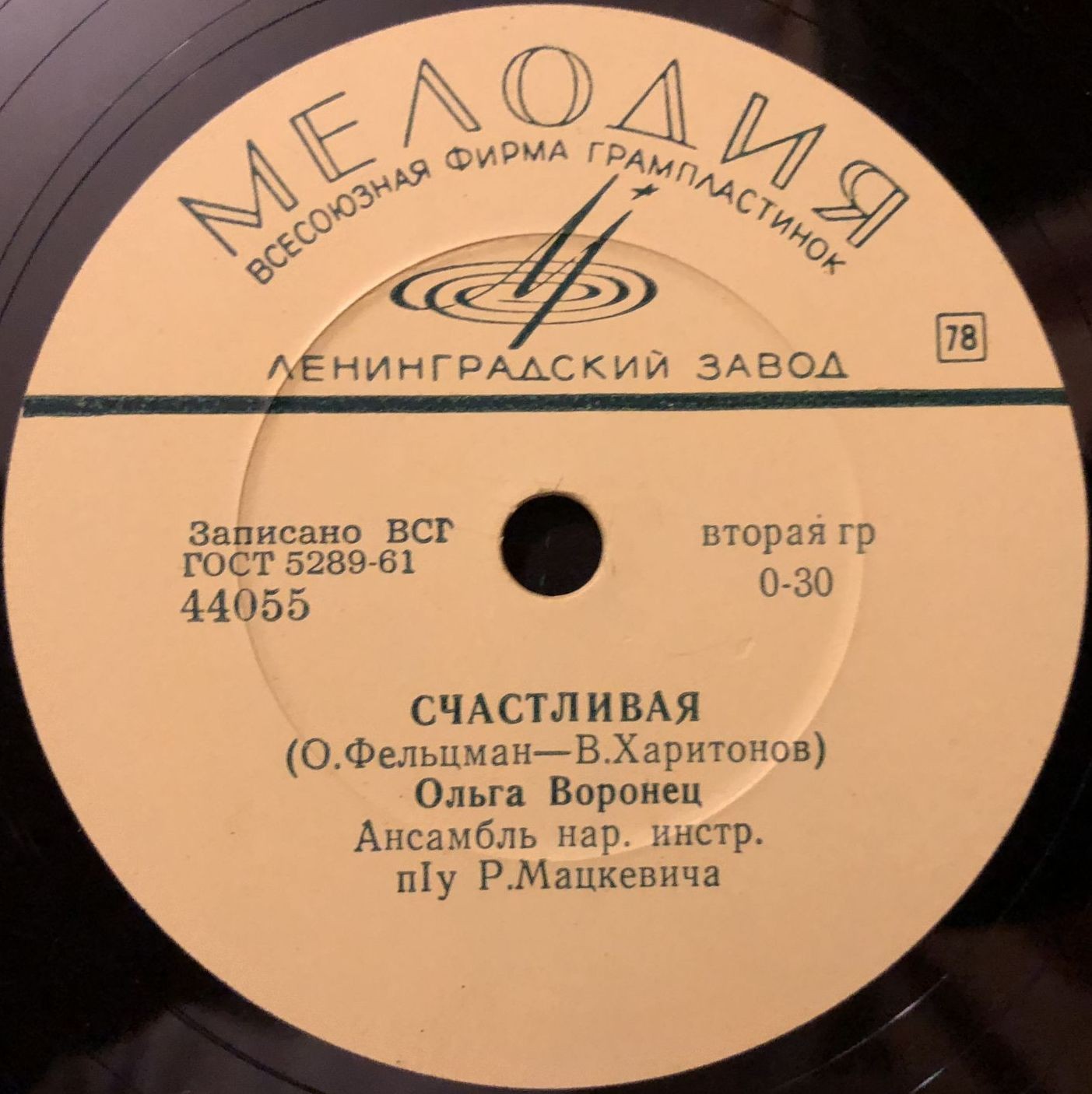 Ольга Воронец – Счастливая / Колокольчик