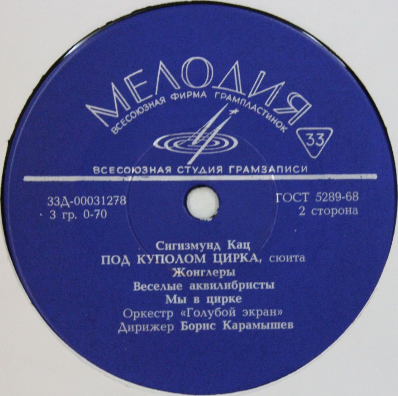 КАЦ Сигизмунд. Под куполом цирка (сюита)