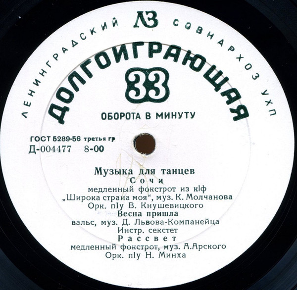 Музыка для танцев № 8