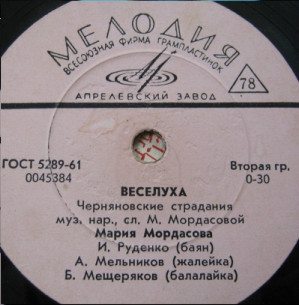Мария Мордасова