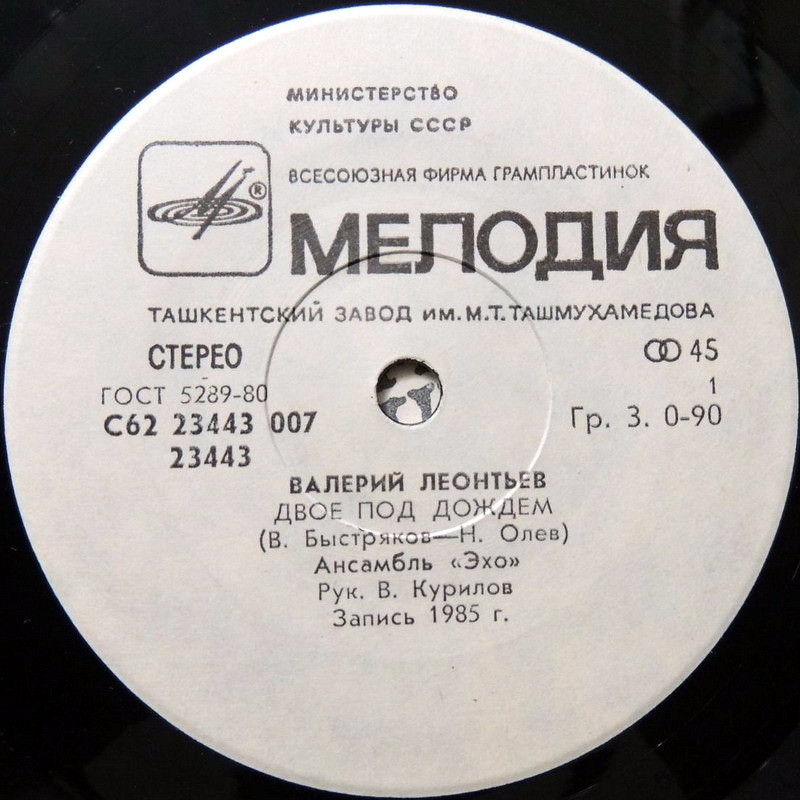 По вашим письмам. Валерий Леонтьев / Михаил Боярский
