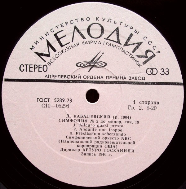 Искусство Дмитрия Кабалевского