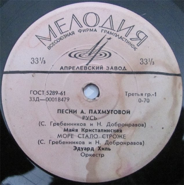 Песни Александры Пахмутовой