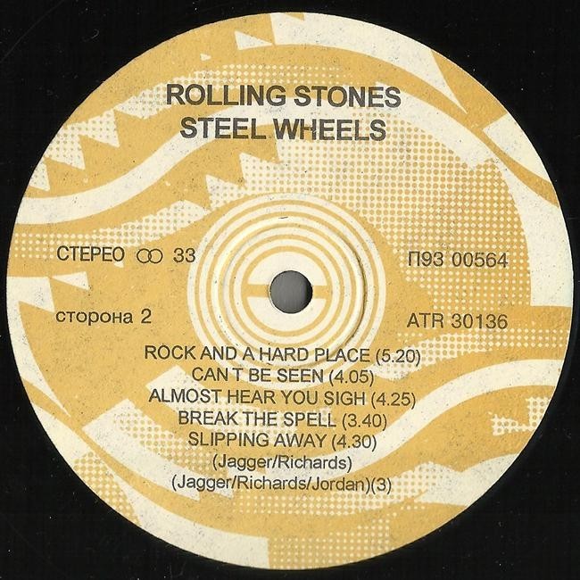 ROLLING STONES. Steel Wheels