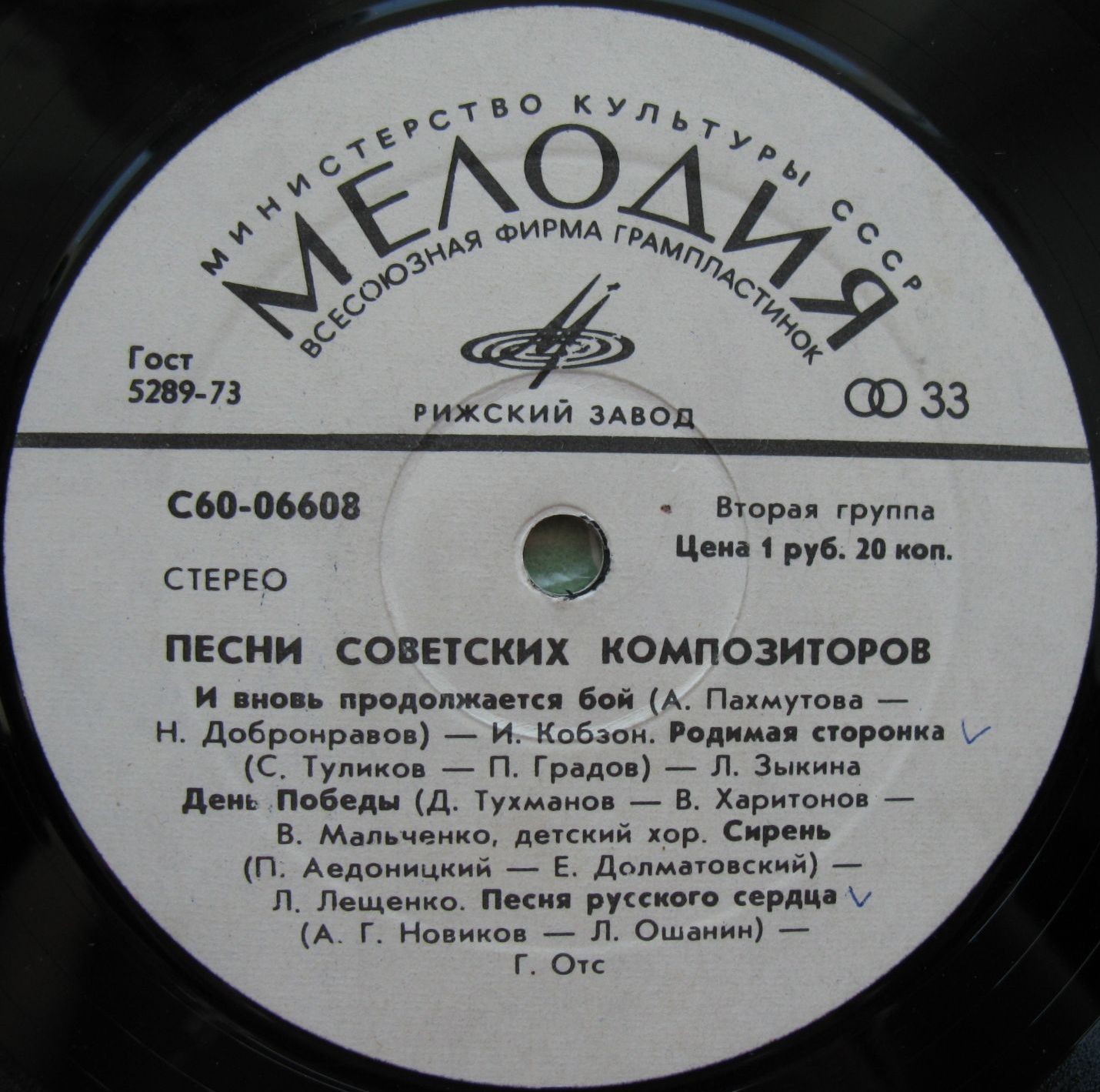 Песни советских композиторов. (Советские композиторы - XXV съезду КПСС)