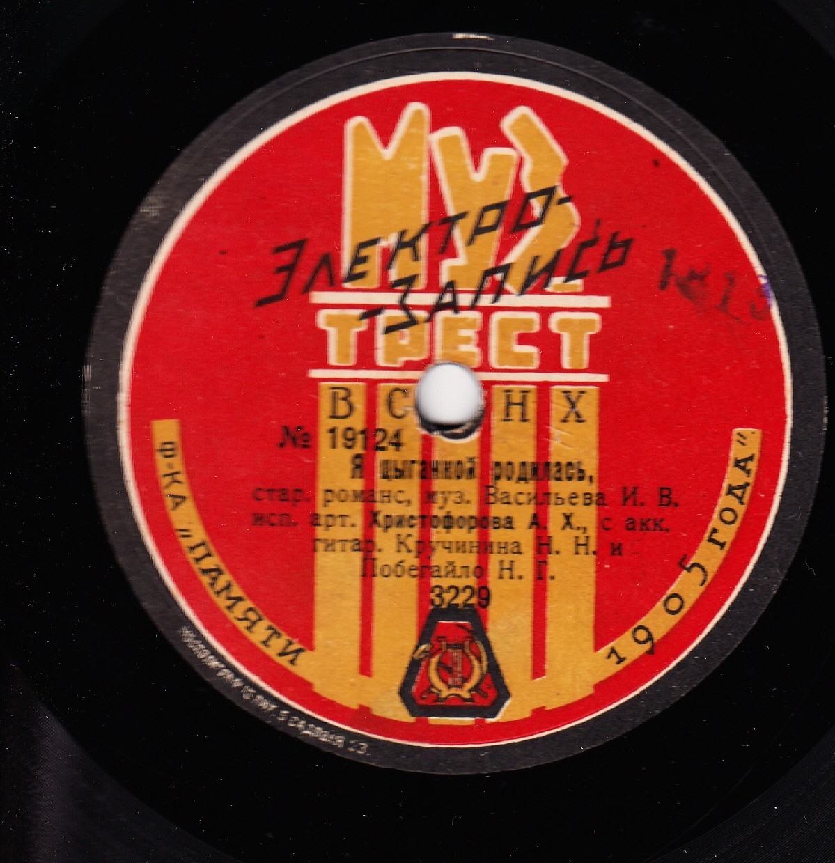 Христофорова А. Х. с акк. гитар. Кручинина Н. Н. и Побегайло Н. Г. - Я цыганкой родилась, стар. романс // Калитка, стар. романс, муз. Обухова А. Т.