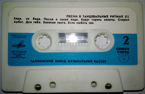 Песни в танцевальных ритмах  (1)