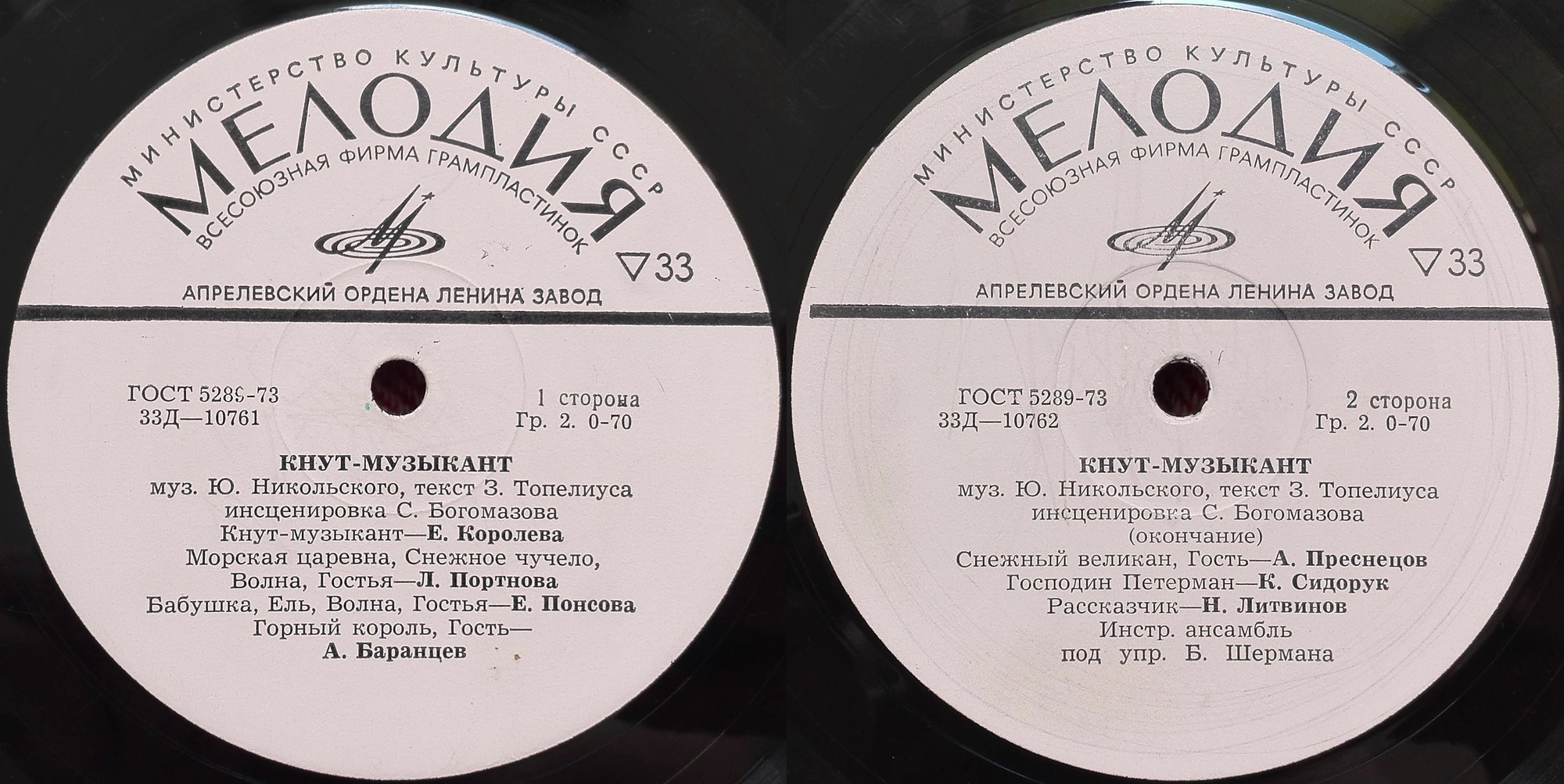 Кнут-музыкант. Музыкальная сказка