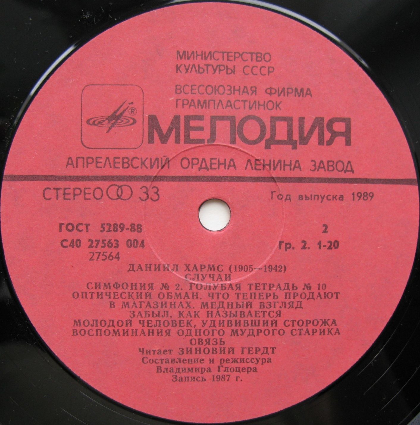 Даниил ХАРМС (1905-1942): «Случаи»