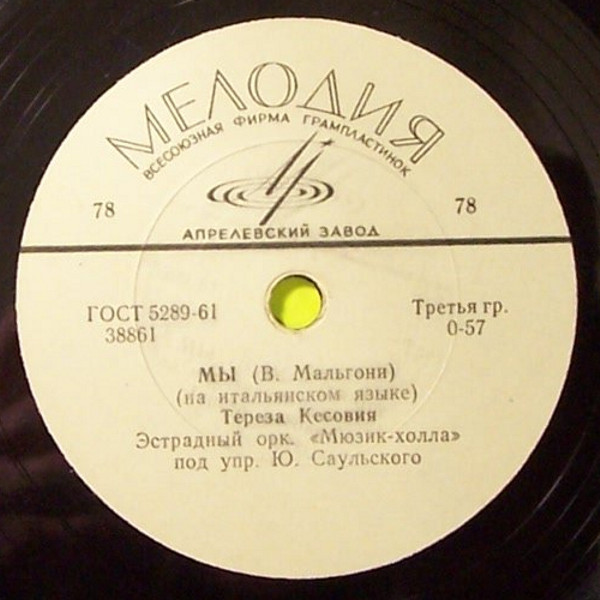 Тереза Кесовия - Мы / Гитара Рима