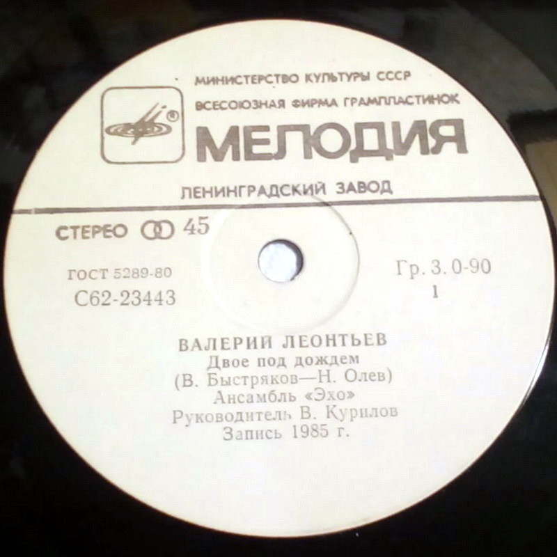 По вашим письмам. Валерий Леонтьев / Михаил Боярский
