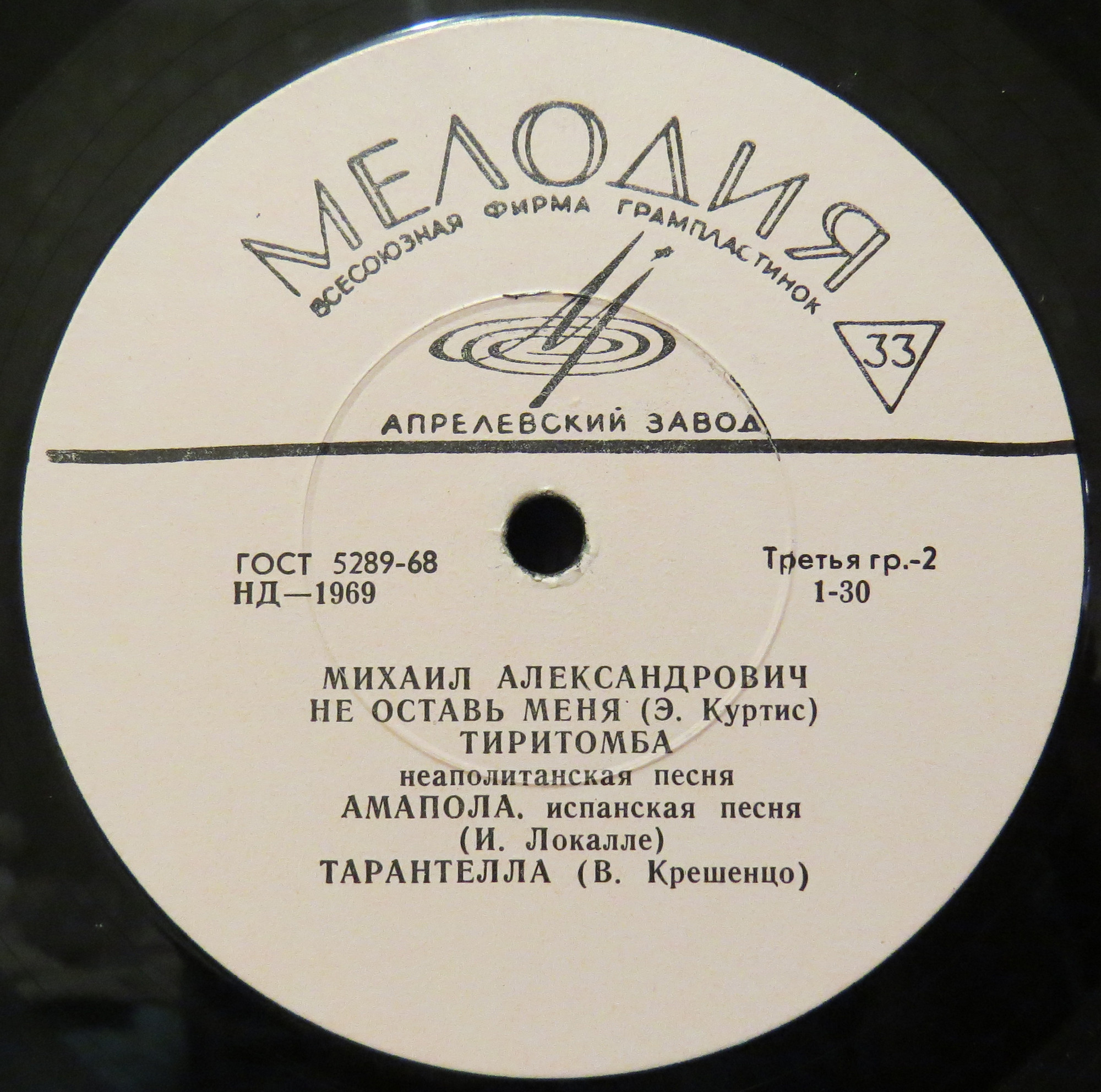 Концерт М. Д. Александровича