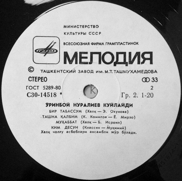 Уринбай НУРАЛИЕВ