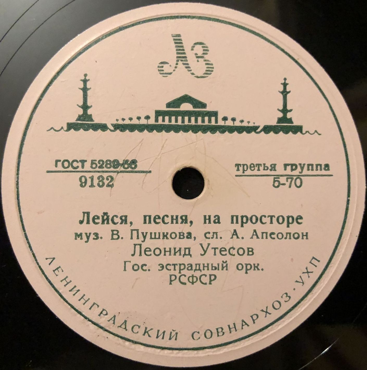 Л. Утесов — Лейся, песня, на просторе / Раскинулось море широко
