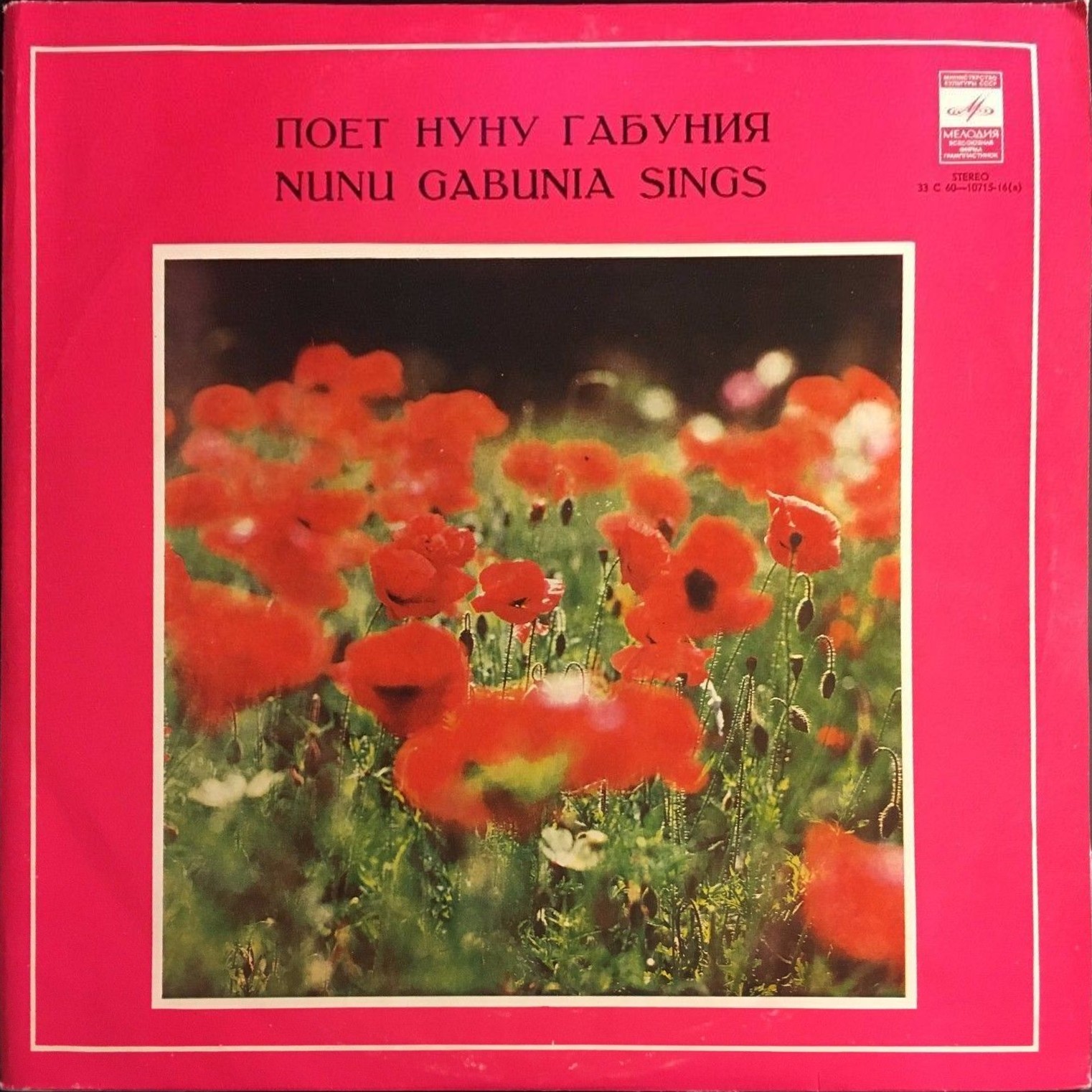 Поет Нуну ГАБУНИЯ